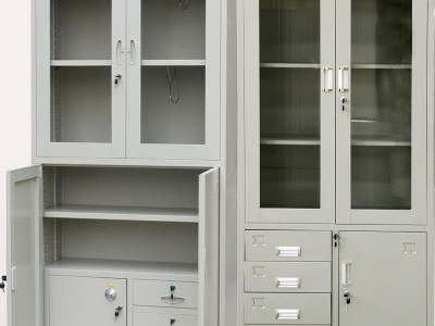 钢制文件柜 档案柜 玻璃对开柜 凭证柜 药柜专业厂家定制批发