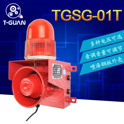 TGSG-01T工业声光报警器音调音量可调可定制语音高分贝防水防尘
