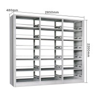 厂家直销 钢制书架 全钢制复柱单双面书架 支持客户来样定做