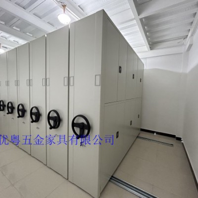 广州番禺办公室密集柜多种款式可定做移动式档案架工厂